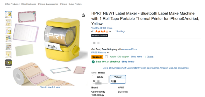Amazon lister tittel