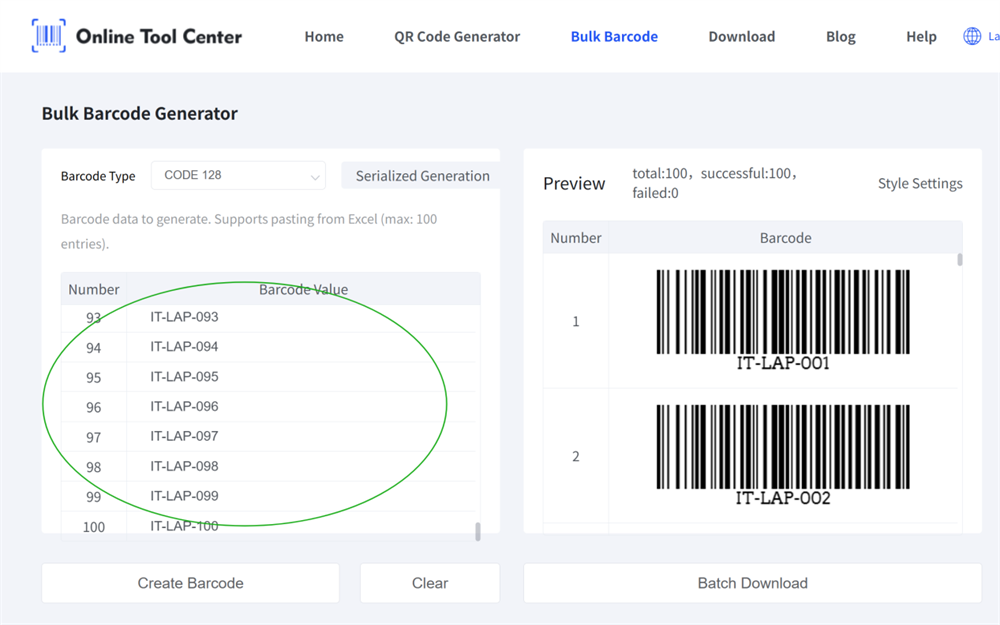 bulk barcode 39 bulk barkode 39