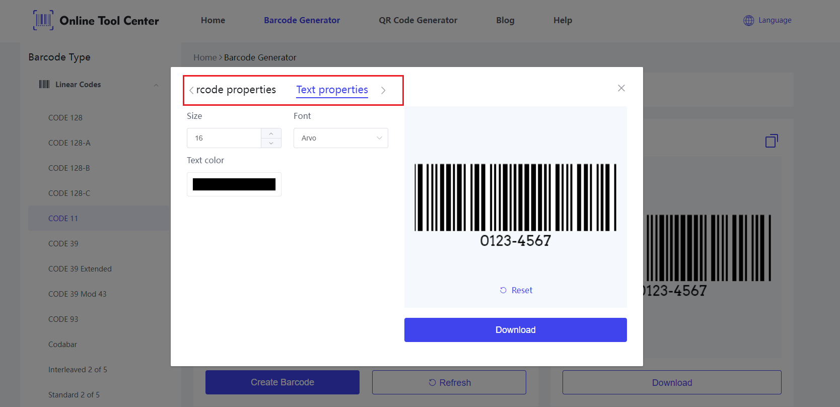 Customer kode 11 Barcode.png