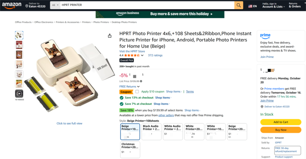 Beskrivelse av amazonprodukt