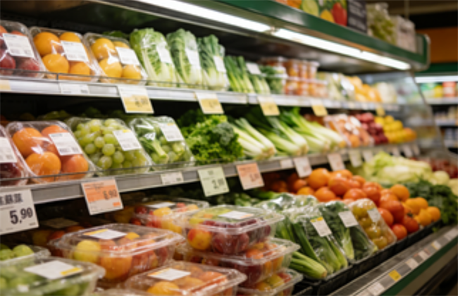 Fresh produce In the supermarket Fersk produkt i supermarkedet