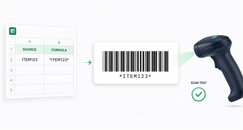 use libre barcode 39 in excel bruk libre barkode 39 i overskudd