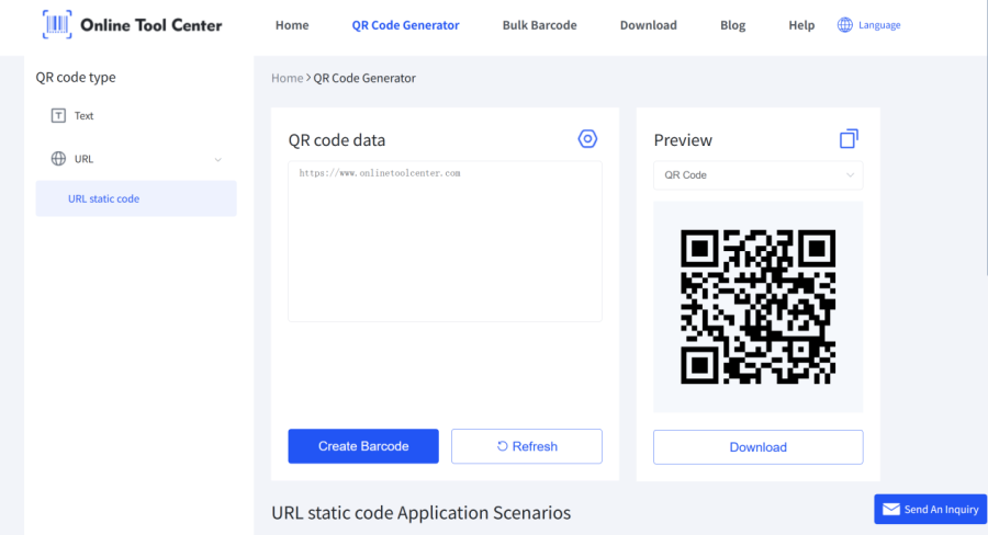 create link qr code