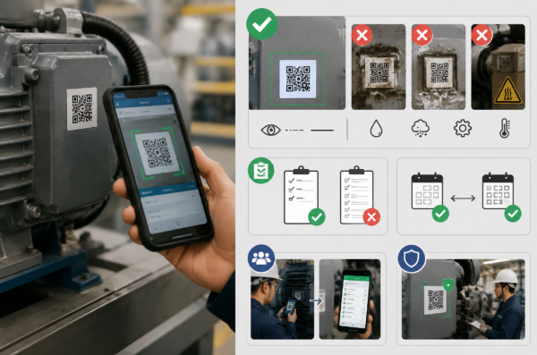 tips for qr-kode utstyr inspectio