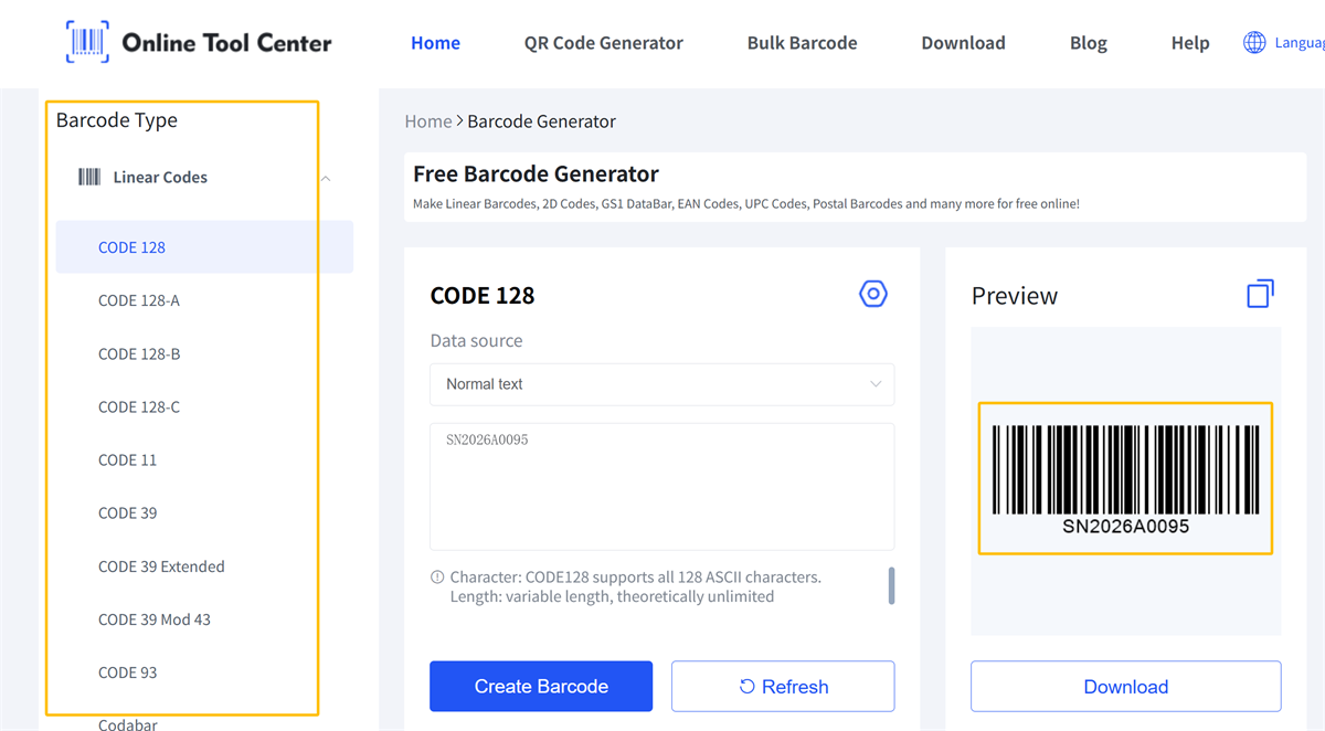 erate code128 barcode erate kode 128 barkode
