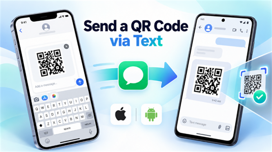 send qr code by text Send qr-kode med tekst